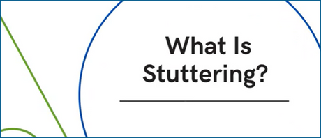 A graphic that reads "What is Stuttering?"