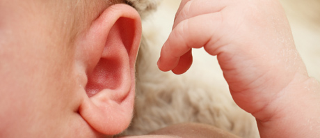 Baby's ear